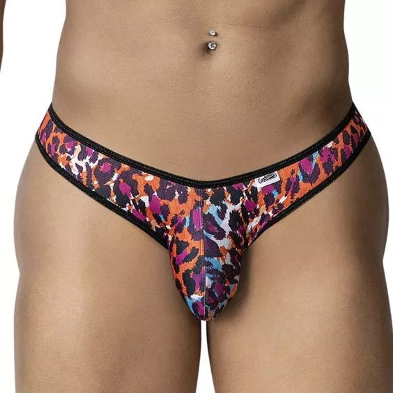 LEOLACEN Leopard Print Sexy Briefs