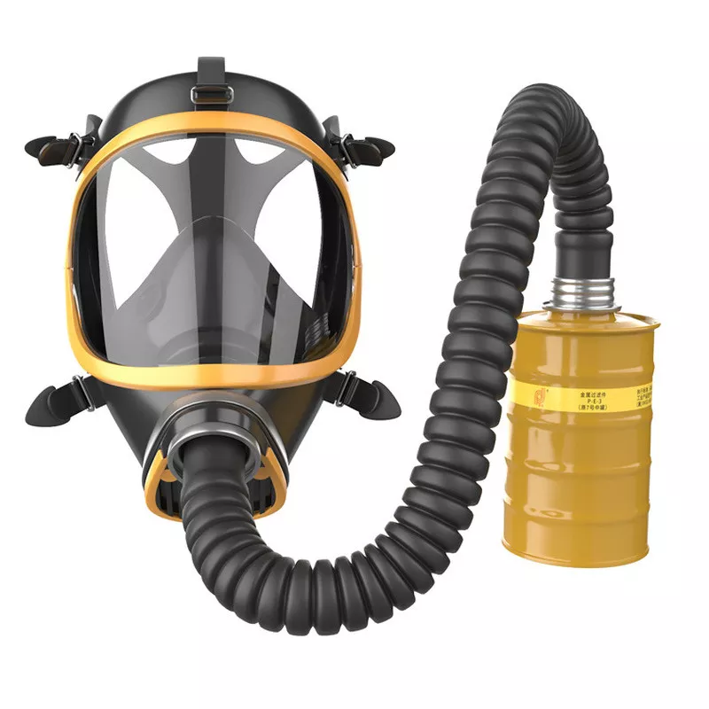 Gasmaske Victat Schwarz-Gelb