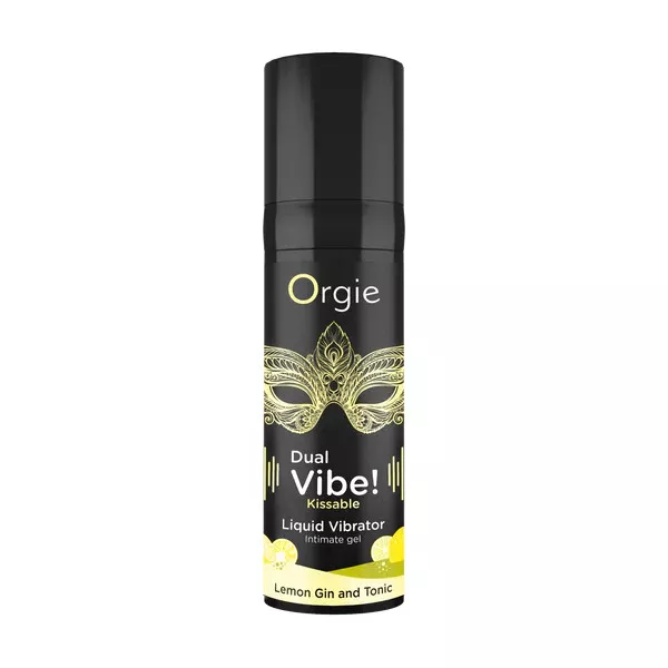 Stimulierendes Gel Dual Vibe Zitrone Gin Tonic 15ml