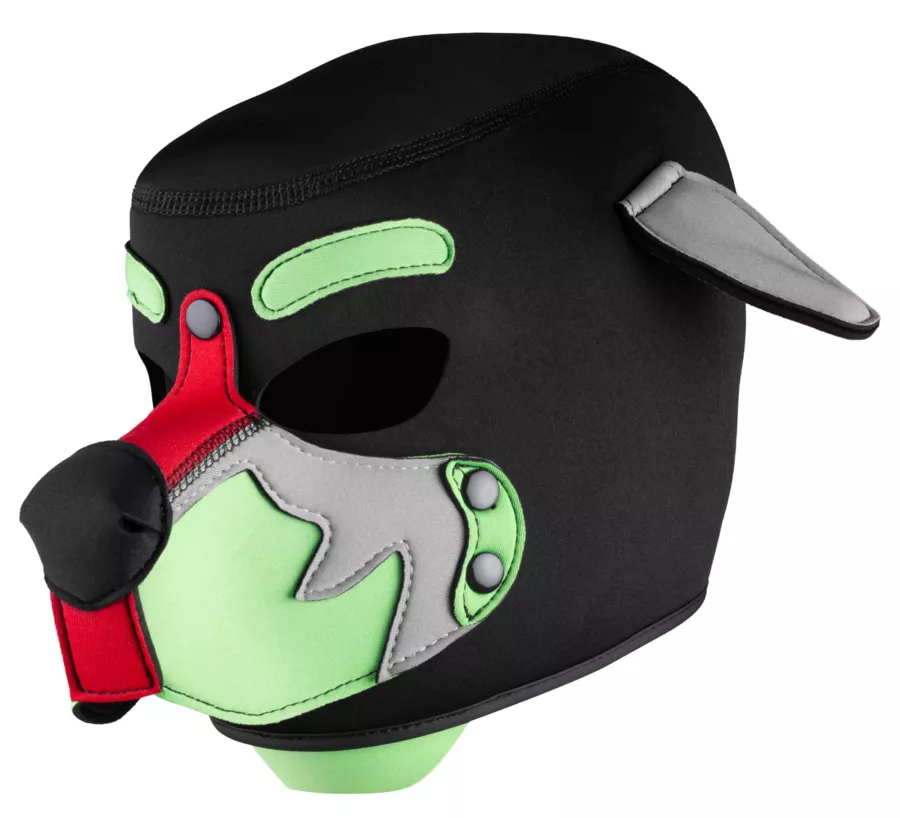 Kopfhaube Wolf Gang Schwarz-Grün