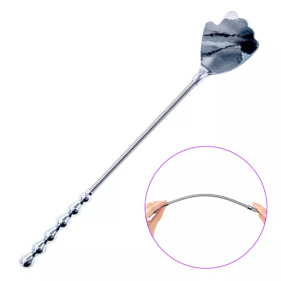 Flexibele peddel 42cm Anale balletjes Balls hand 12 x 1,7cm