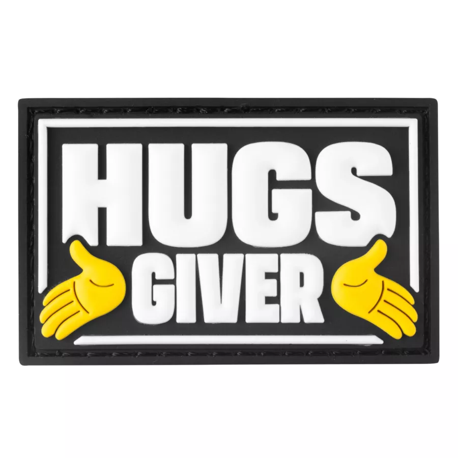 Tag Hugs Giver mit Klettverschluss