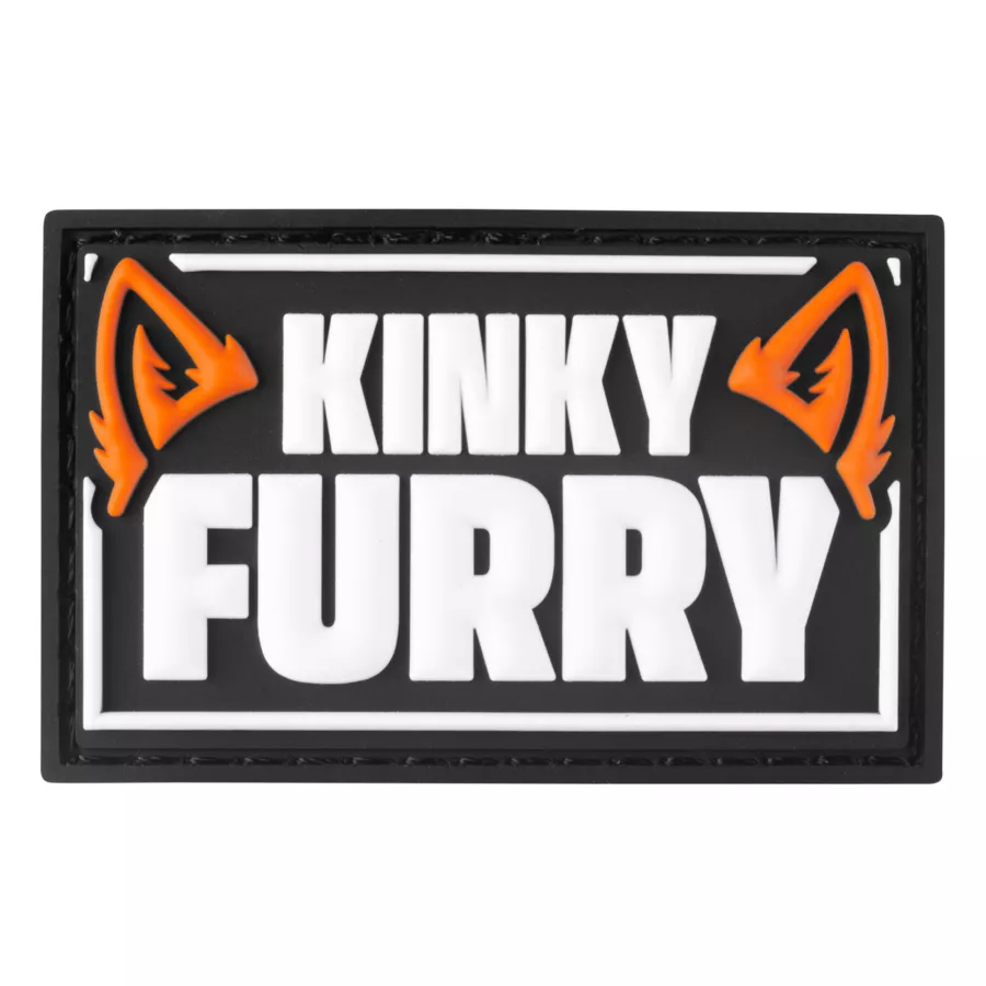 Tag Kinky Furry met klittenband