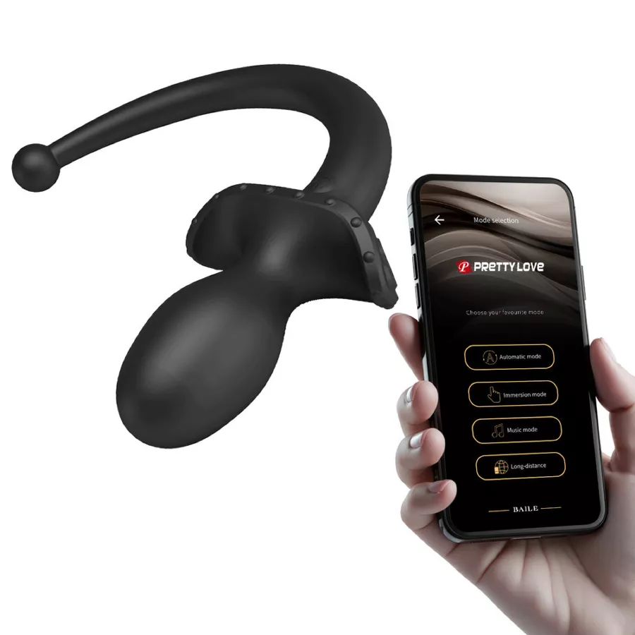 Antnony Vibrating Tail Plug 6.5 x 3.3 cm - Tail 20cm