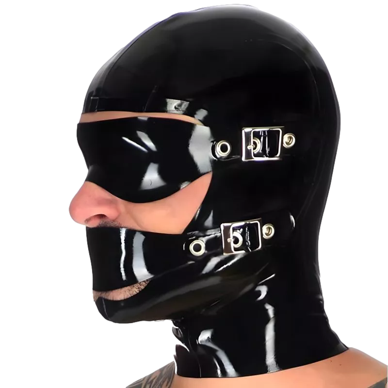 Latex kap Blindmute