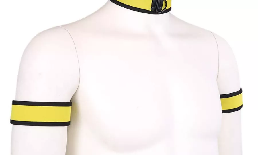 PUPPY Armbänder Neopren Gelb