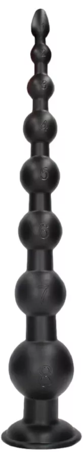 Dominant drill Anal Beads 55 x 8.7cm