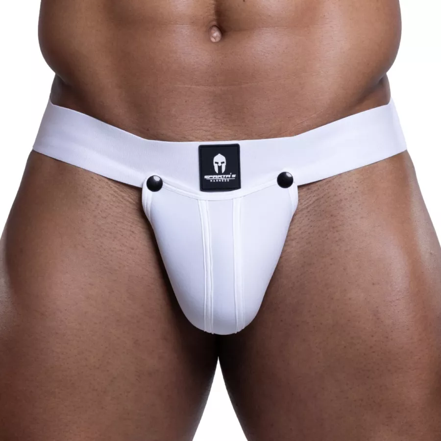 Iris Jockstrap White