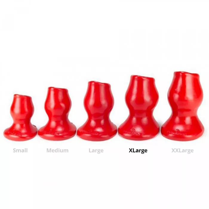 Plug Pig-Hole Fuck XL 14 x 8,5cm Rot