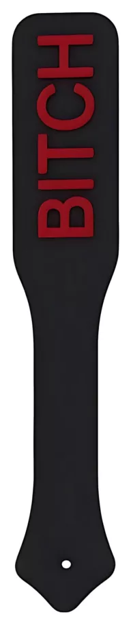 Paddle Bitch 31cm Schwarz-Rot