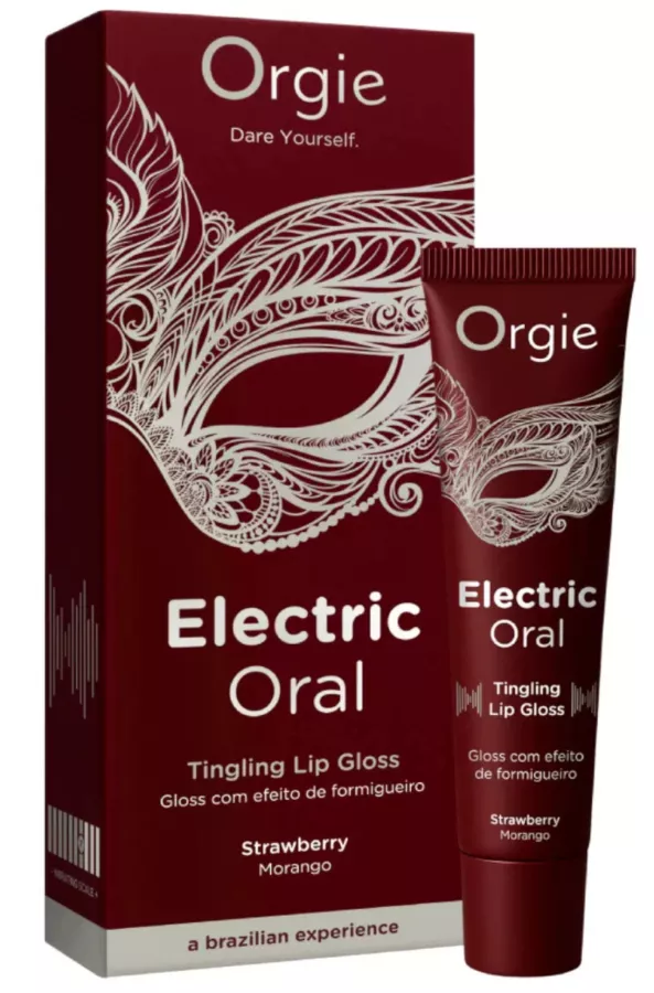 Tintelende lippenbalsem Electric Oral Aardbei 10ml
