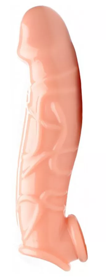 Penismanschette Extender Up 21 x 5cm Hautfarben