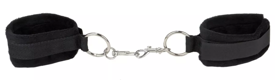 Handcuffs mit Klettband Schwarz