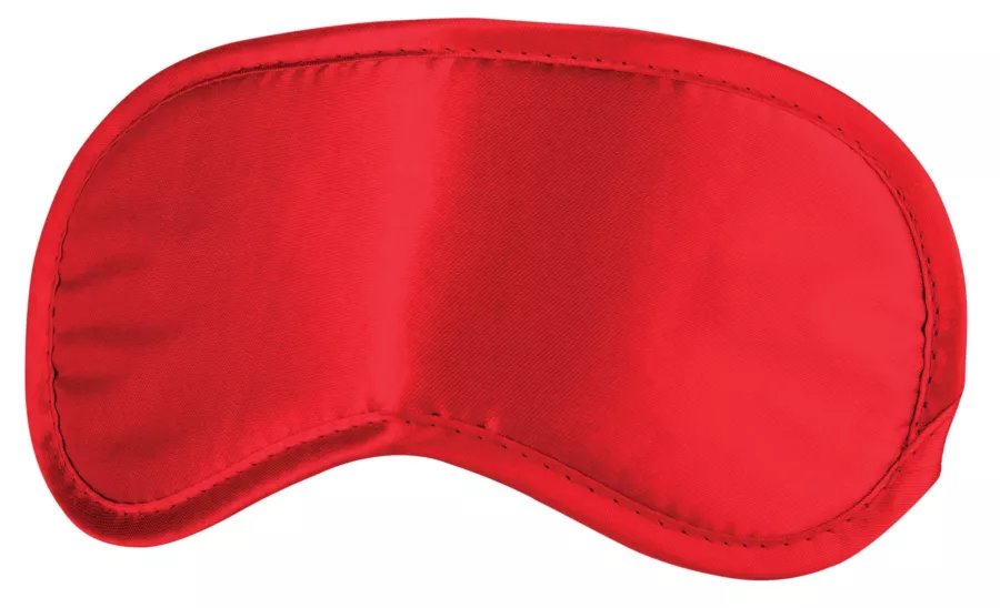 Satin-Maske Naughty Pleasure - Rot