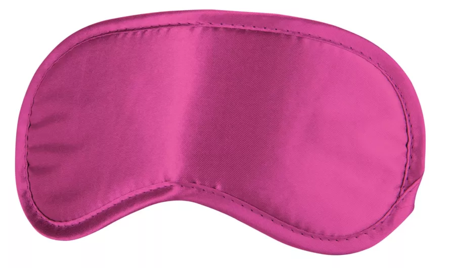 Maske aus Satin Naughty Pleasure - Rosa