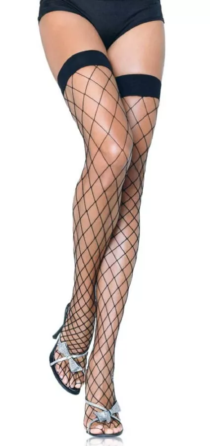 Netpanty Rossana - Zwart