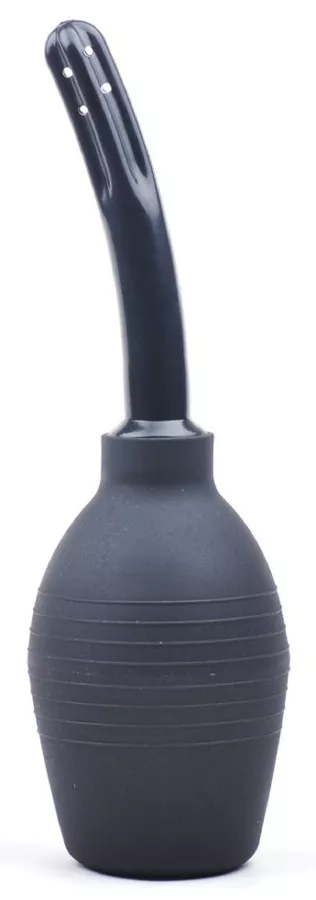 Irrigator Anal Dusche II Schwarz - Einschiebbar 12 x 2cm