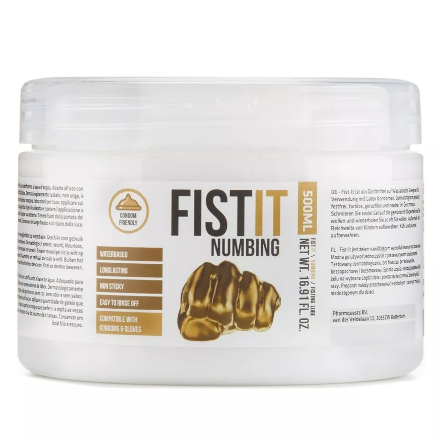 Lubricant Fist It Numbing Water 500 ml