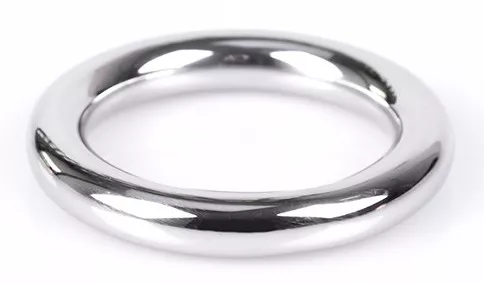 Metallener Cockring ROUND 10mm