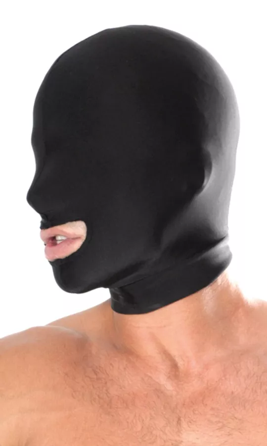 Elastische Maske Mundöffnung