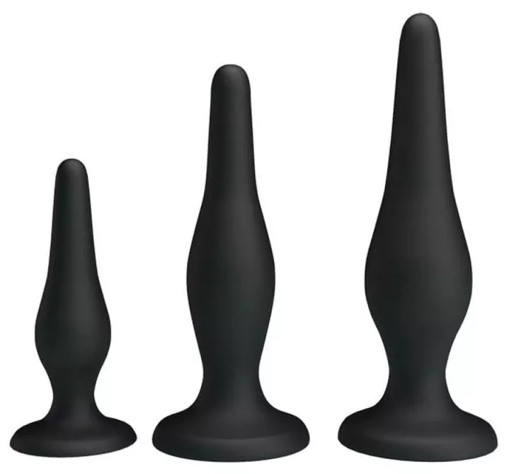 Set of 3 Silicone Plugs Beginner