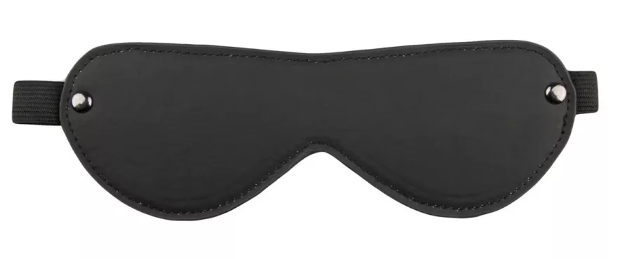 Maske Satin Blindfold Schwarz