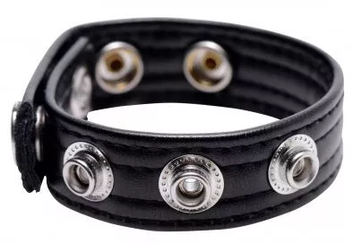 Cockring 4 Druckverschlüsse SPEED Schwarz