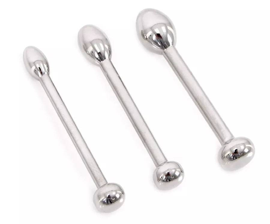 Urethral Plugs 3-Pack 4.5cm 6 to 10mm