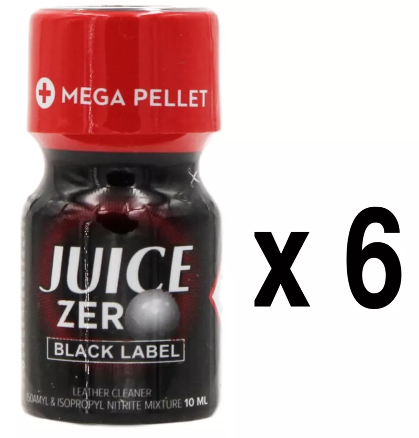 JUICE ZERO Black Label 10ml x6