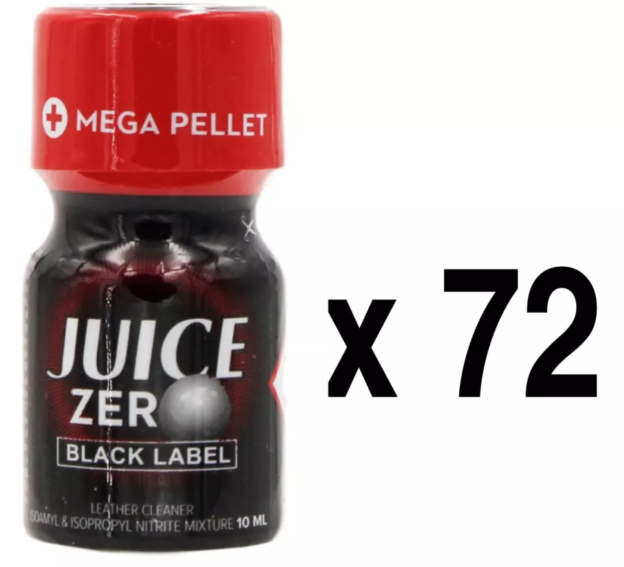 JUICE ZERO Black Label 10ml x72