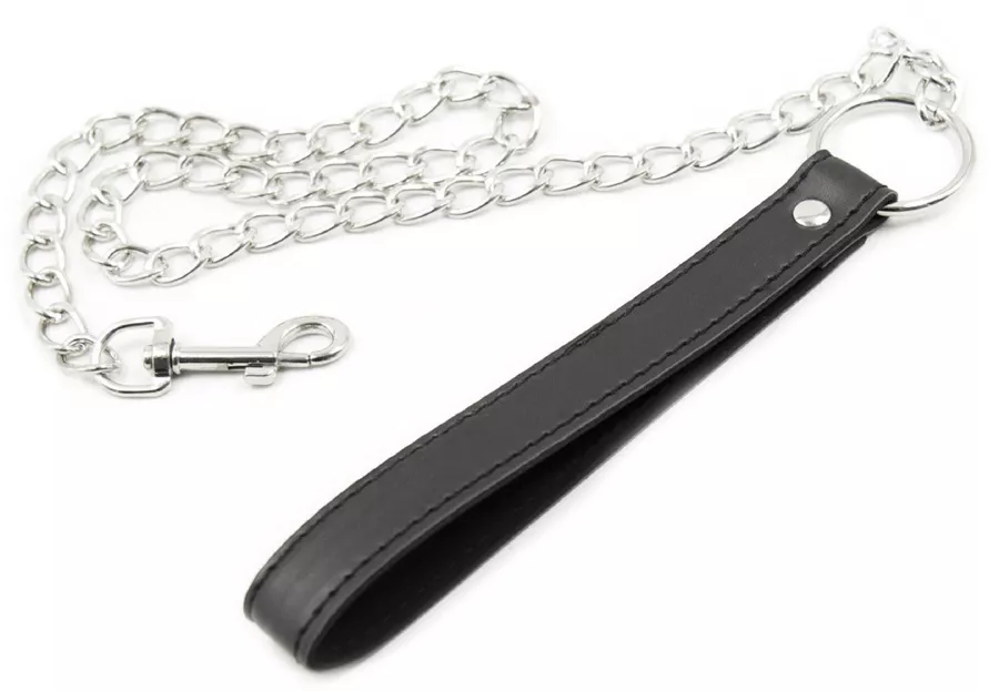 Leine Unterwerfung 60cm Schwarz
