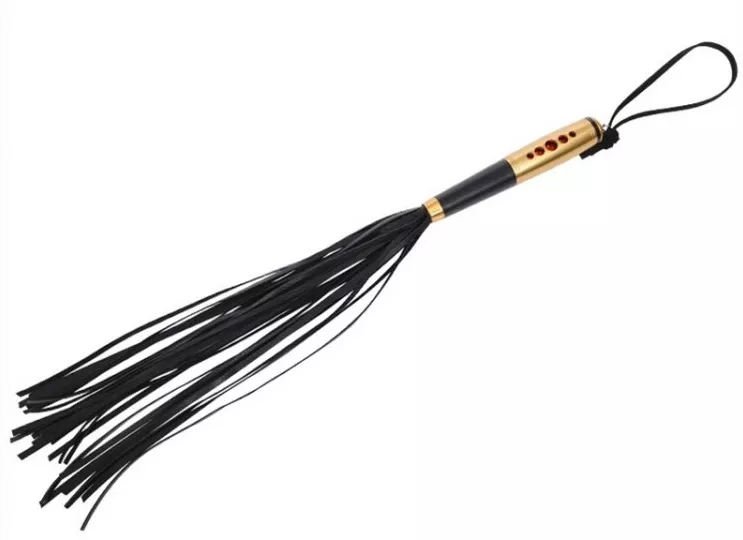 Peitsche Alloy Handle 38cm