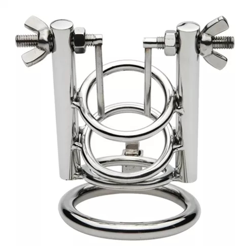 Chastity Cage with Urethral Spreader - 3cm Diameter