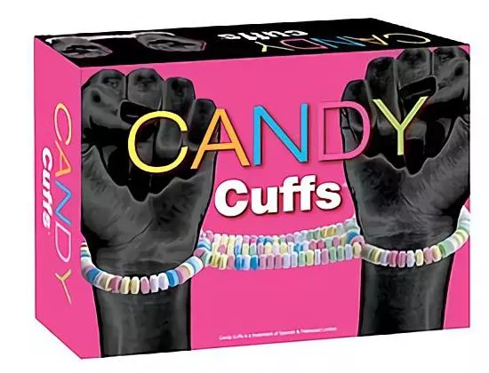 Handschellen aus Bonbons Tutti Frutti