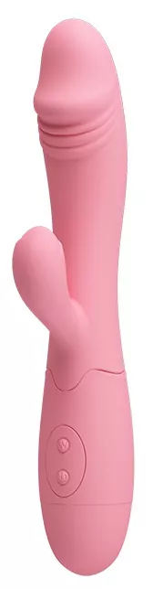 Vibrator Rabbit Snappy 9,5 x 3,2 cm Pastellrosa
