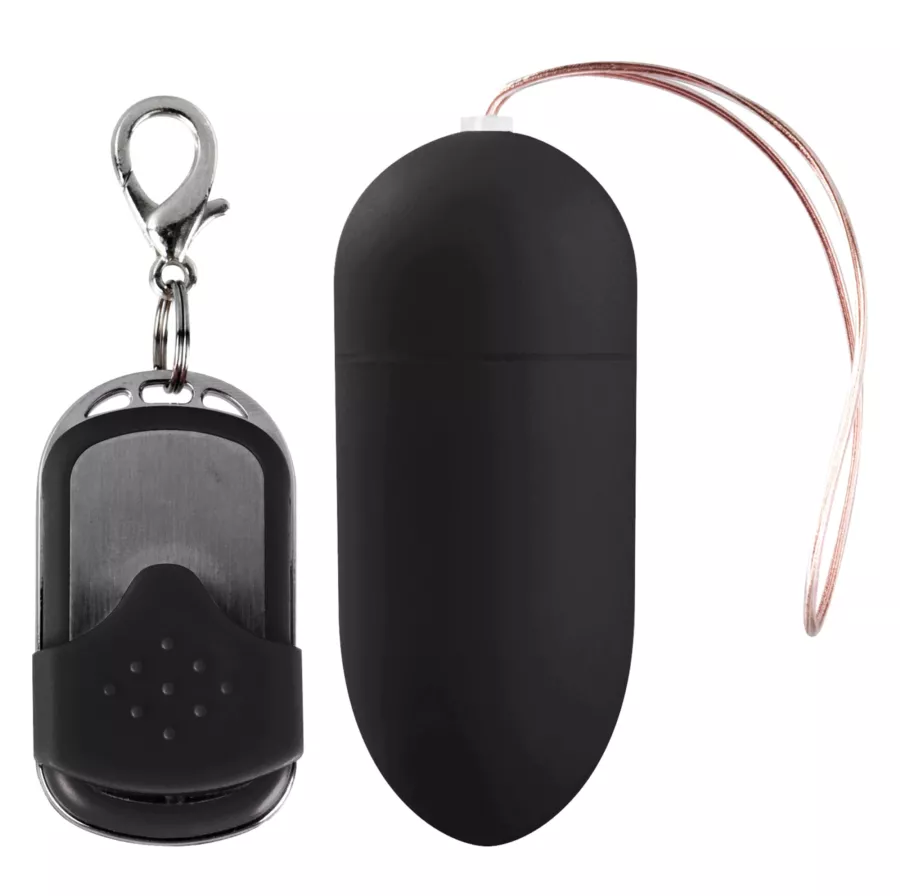 Vibrierende Ei Big Egg Schwarz