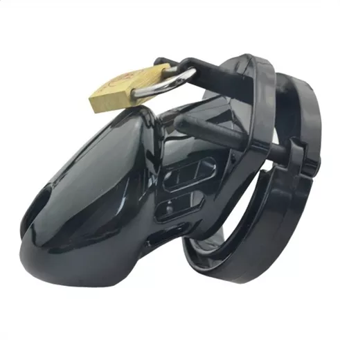 Keuschheitskäfig MINI LOCKY 6 x 3,2 cm Schwarz