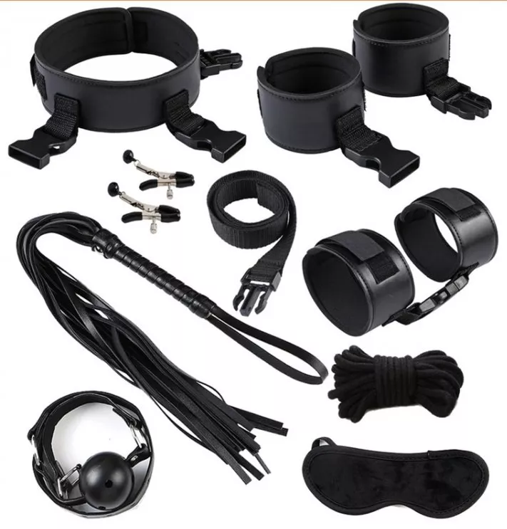 SM Set 8 Teile Eye-Splice Schwarz