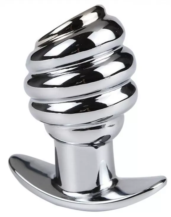 Plug Tunnel aus Metall Out Butt 6 x 4 cm