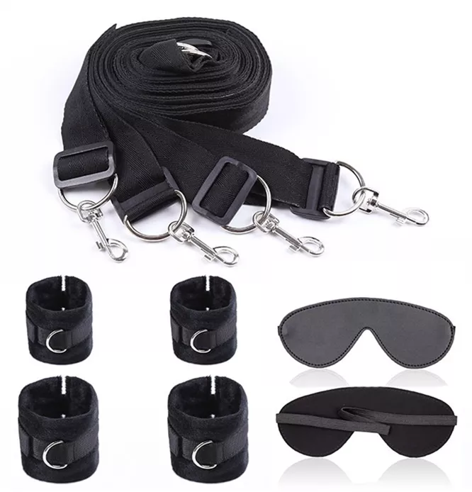Bett-Kit Bed Bindings Schwarz