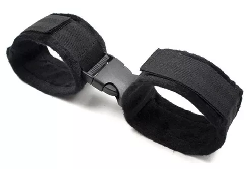 Handgelenk-Handschellen Buckle Schwarz