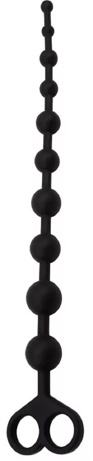 Analkette Black Mont Beads 30 x 2,4 cm