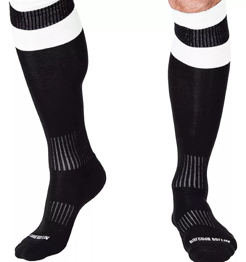 Socken FOOTBALL SOCKS Schwarz-Weiß