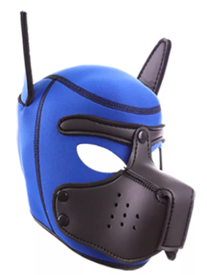 Maske PUPPY Neopren Blau-Schwarz