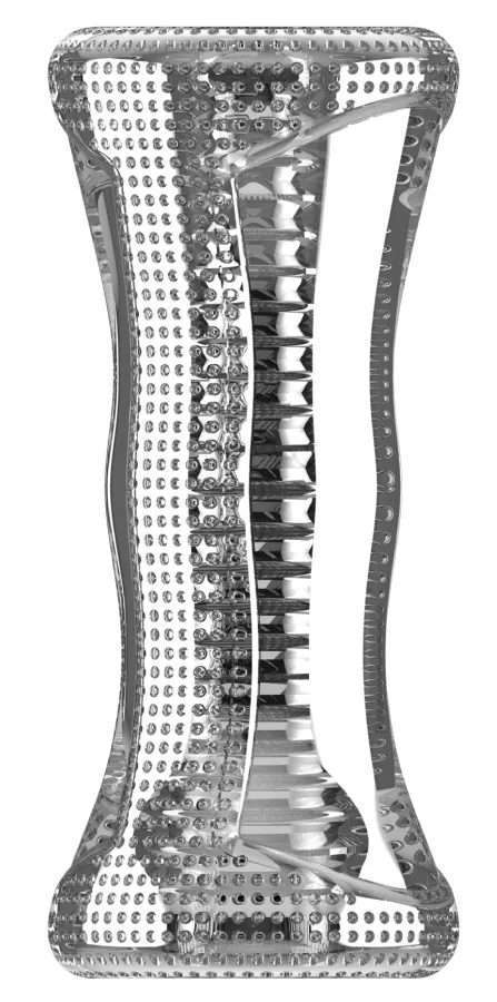 Transparenter Masturbator SONO N23 - 15cm