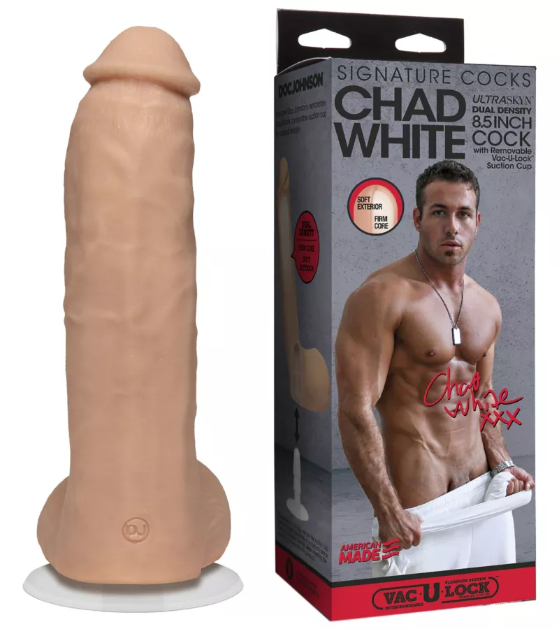 Realistischer Dildo Schauspieler Chad White 17 x 5 cm