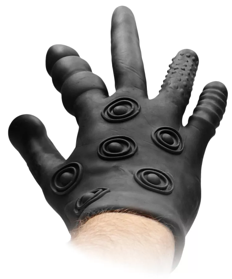 Strukturierter Handschuh Silikon Fist It