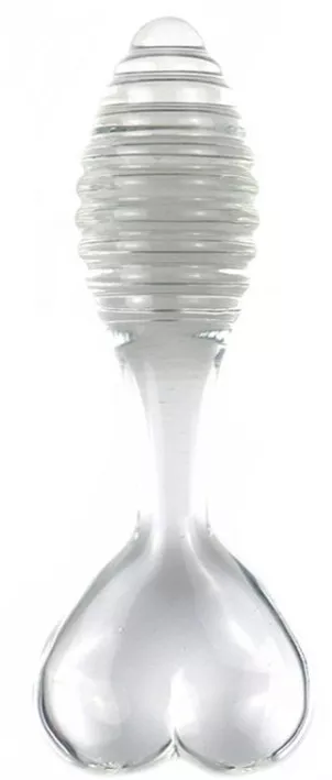 Butt Plug aus Glas Raket 9 x 3 cm