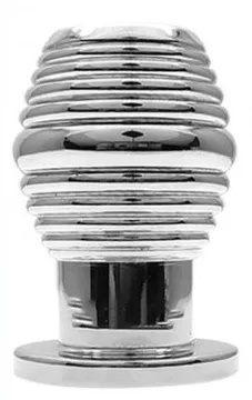 Tunnel-Plug aus Metall Thread Hollow S 6 x 4 cm