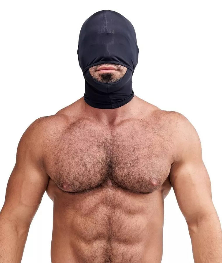 Maske aus Lycra Mister B Schwarz